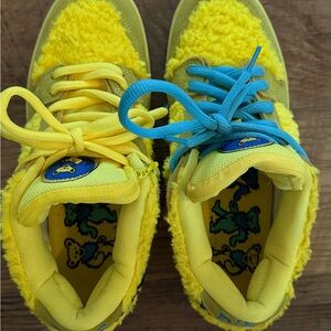 Nike Dunks, Grateful Dead, Fuzzy Sneakers
